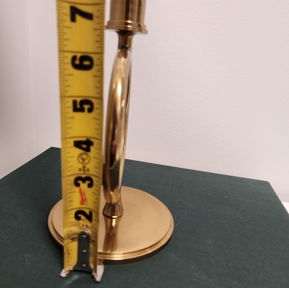 Ikea aromatisk brass / gold colored modern circular candle stick holder - Picture 3 of 4